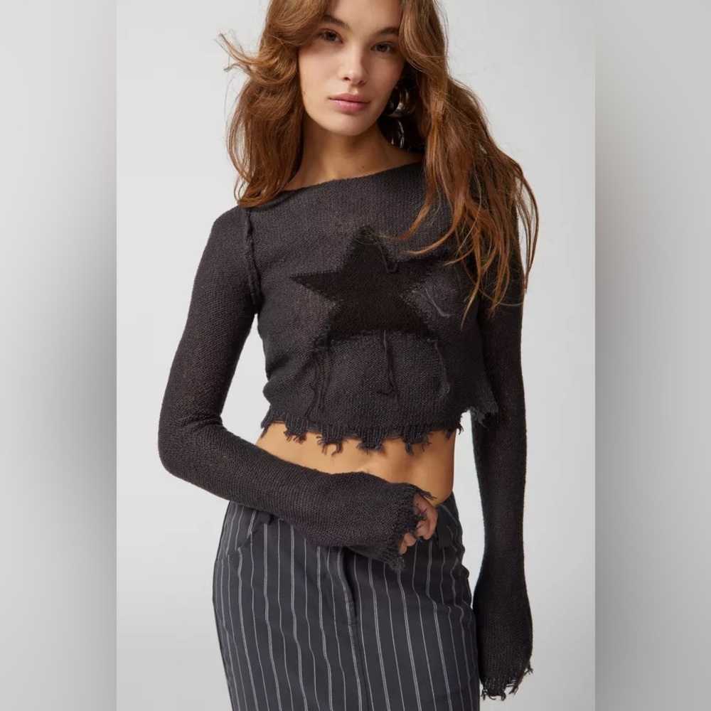 NWT Urban Outfitters Distressed Sweater